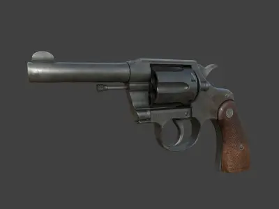 Shotgun - Highpoly Model revolver 3D model