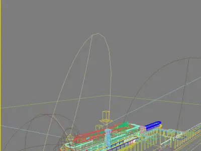 Wharf 001 3D model