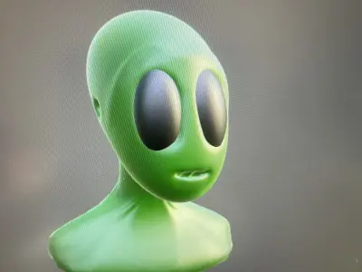 alien Free 3D model