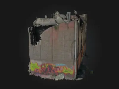 Abandoned Echoes  Haunting Remains of Forgotten Times 3D model