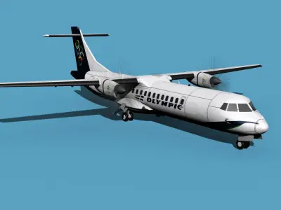 ATR  ATR-72-600 Olympic 3D model