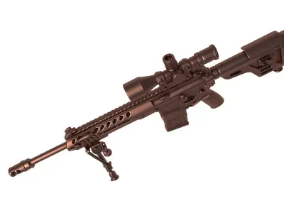 kmr 762  -  rifle  3D print model