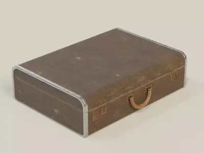 Old Suitcase Ver03 Free 3D model