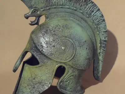 Greek Helmet 3D model