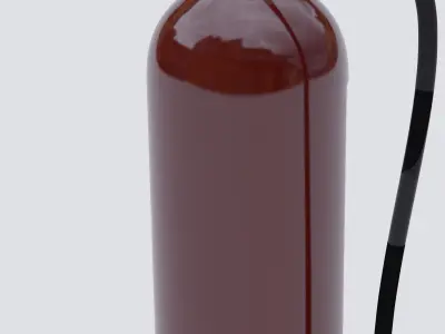 fire extinguisher 3D model 4