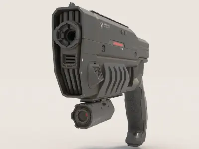 Sci-Fi Blaster 3D model