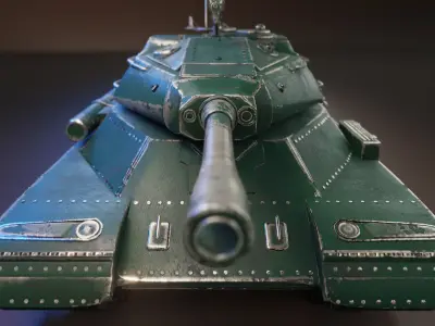 Old Tank 3D model