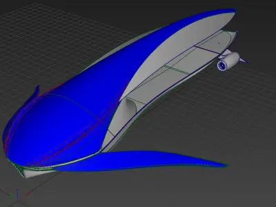 Alfa Squalo Yacht Free 3D model