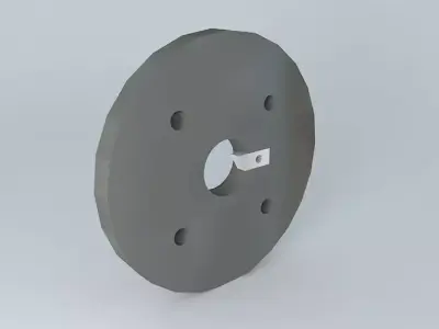 Board to Trefiladeira of Bolts 3D model