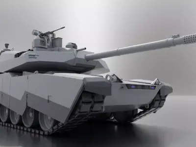 AbramsX 3D model
