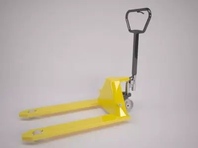 Pallet Truck 3D model buy