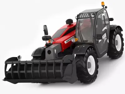 Massey Ferguson 9305 Xtra telehandler 3D model