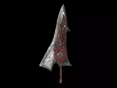 Soul Edge 3D Game Ready Weapon Asset Low-poly 3D model
