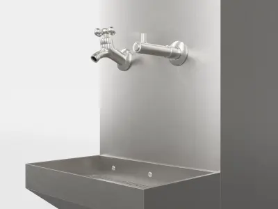 Water Dispenser 001 3D model