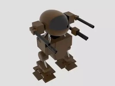  Mech Capsule  3D model