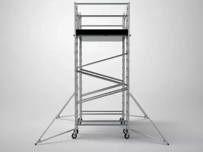 Scaffold tower 10 3D model