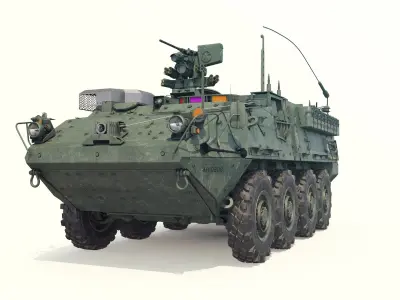 Stryker M1130 3D model