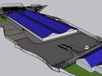 FACTORY PLAN 3D model purchase