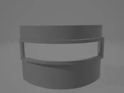 Helmet Visor Free low-poly 3D model