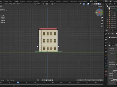 old house Free low-poly 3D model