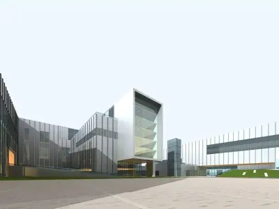 Office Building 3D model 22