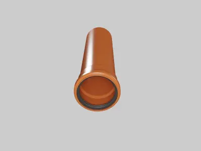 PVC and UPVC pipes 3D model by imaginusvr