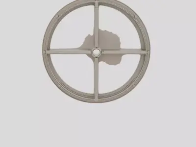 Industrial Factory Pipe Inspection Hatch for 3D print 3D model