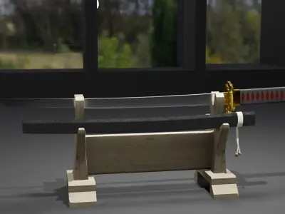 Katana Blade 3D model purchase