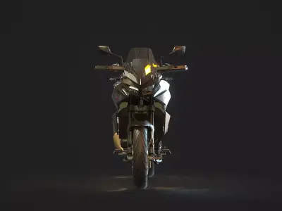Base model Honda CB1000 GT 2026 3D model