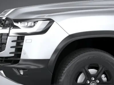 Toyota Land Cruiser GR-Sport 2022 3D model buy