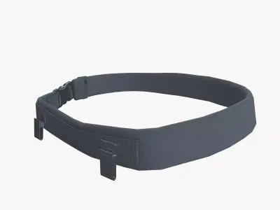 Waist Remote Belt Low-poly 3D model