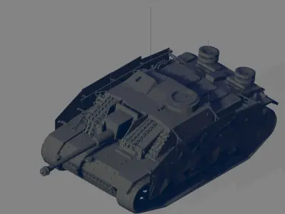 StuG III G 3D model