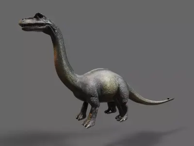 Dinosaurs Pack 7 Low-poly 3D model