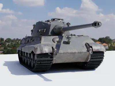 Panzerkawpfwagen tiger 3D model