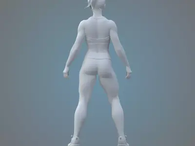 Motivational Gym Decor Statue PM-69 3D print model