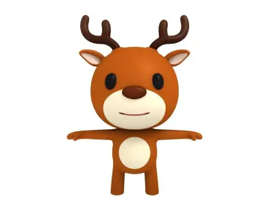 Little Deer 3D model