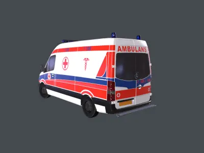 Ambulance  3D model