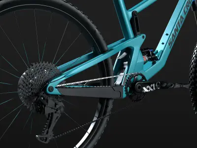 Santa cruz 5010 Mountain Bike mtb 3D model 3D model