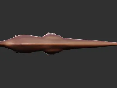 Dinosaur base mesh - Lambeosaurus lambei Low-poly 3D model
