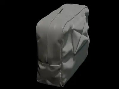 Marvelous Designer  Admin Pouch 3D model