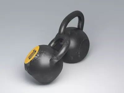 Gym Dumbbell 1 3D model
