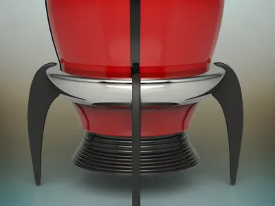 Toy Rocket 3D model