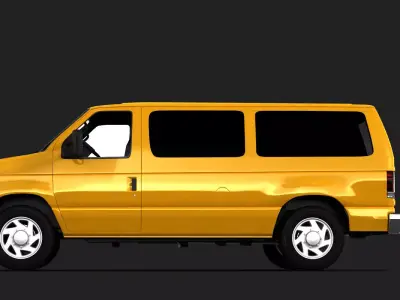 Econoline Wagon 3D model
