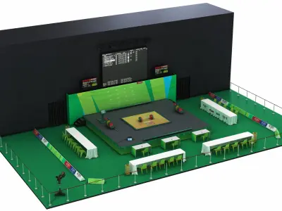  Weigtlifting Training and Arena Collection 