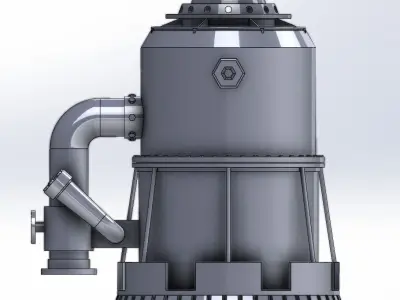 Rust Oil Refinery Free 3D print model
