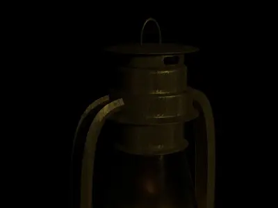 Lantern 3D model buy