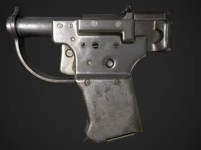 FP-45 Liberator Low-poly 3D model