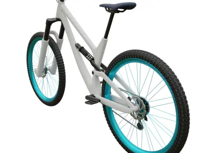 Downhill Bicycle 3D model