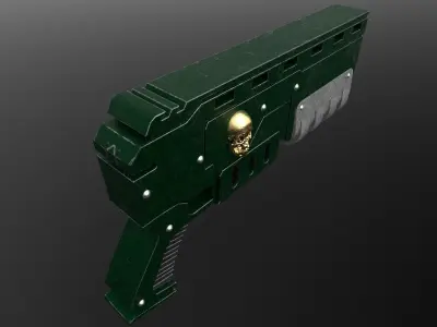 Exitus Pistol 3D model