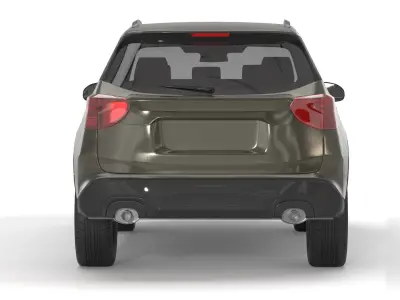 Generic SUV 02 3D model